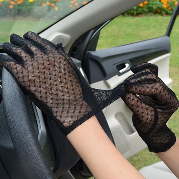 1pair women lace mesh black drivng gloves 2020 summer gloves anti uv sunscreen full finger elegant lady dance, Blue;gray
1pair women lace mesh black drivng gloves 2020 summer gloves anti uv sunscreen full finger elegant lady dance, Blue;gray
