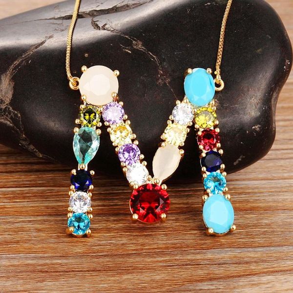 new women copper micro pave cz letter necklace charm gold chain custom name necklace for female pendant jewelry accessories gift, Silver
new women copper micro pave cz letter necklace charm gold chain custom name necklace for female pendant jewelry accessories gift, Silver