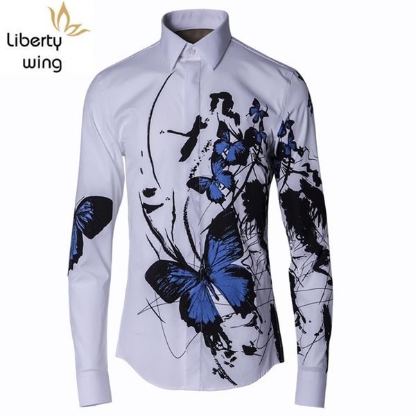men's casual shirts chinese style printing shirt mens square collar long sleeve slim fit open stitch male camisa 38-48, White;black
men's casual shirts chinese style printing shirt mens square collar long sleeve slim fit open stitch male camisa 38-48, White;black