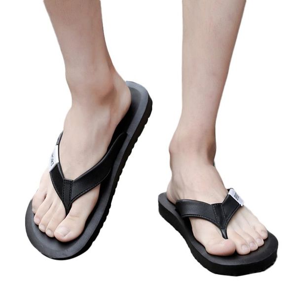 summer men's slippers flip-flops casual beach slippers men's solid color flat shoes light zapatillas hombre slippers#jy, Black
summer men's slippers flip-flops casual beach slippers men's solid color flat shoes light zapatillas hombre slippers#jy, Black