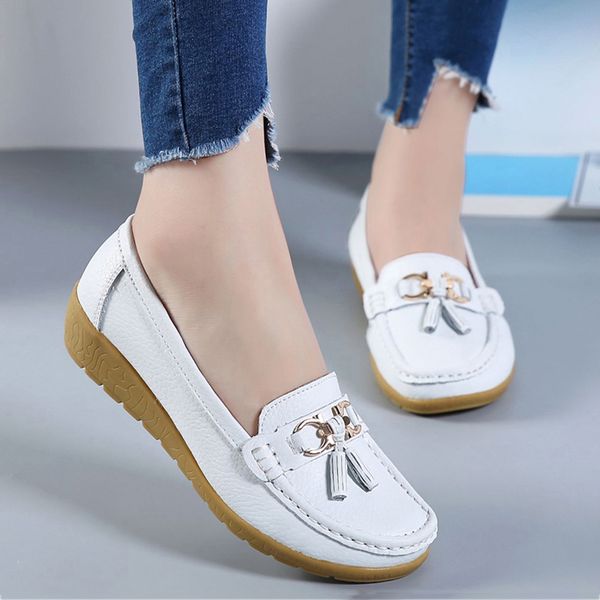 nice flats woman cow leather flats women slip on women loafers metal decoration large size 35-55, Black
nice flats woman cow leather flats women slip on women loafers metal decoration large size 35-55, Black