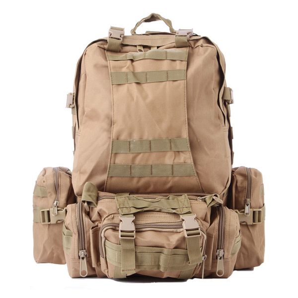4 in 1tactical backpack 50l molle army rucksack backpack men outdoor sports bag for travel camping hiking
4 in 1tactical backpack 50l molle army rucksack backpack men outdoor sports bag for travel camping hiking