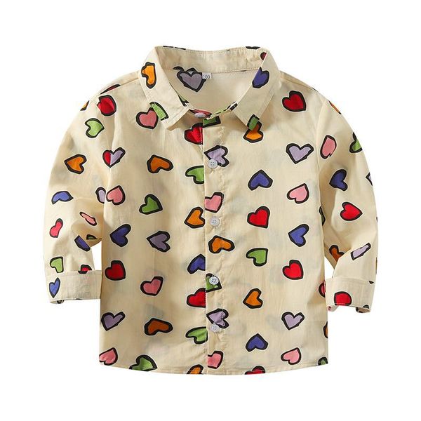 A Generation of Fat New Spring And Autumn Young Children Male Baby Beige Full Printed Small Lovely Long-Sleeve Shirt
A Generation of Fat New Spring And Autumn Young Children Male Baby Beige Full Printed Small Lovely Long-Sleeve Shirt