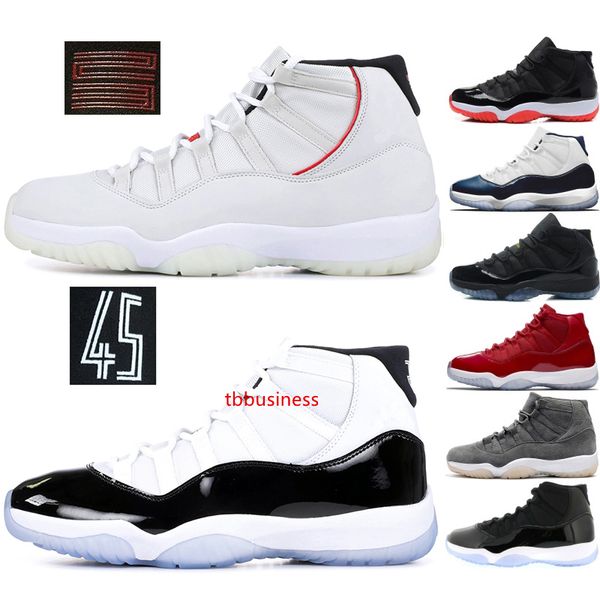 concord 11 11s mens basketball shoes space jam platinum tint high gym red win like 96 xi designer shoes sports snerkers us 5-11
concord 11 11s mens basketball shoes space jam platinum tint high gym red win like 96 xi designer shoes sports snerkers us 5-11