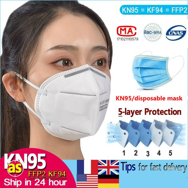 IN STOCK Disposable Mask 3 Layers Face Mask Non-woven Anti-dust Protective Masks FFP2 KN95 Masks Pass ce certification
IN STOCK Disposable Mask 3 Layers Face Mask Non-woven Anti-dust Protective Masks FFP2 KN95 Masks Pass ce certification