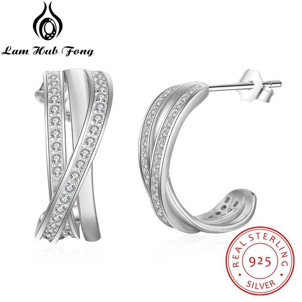925 sterling silver cuff earrings cubic zirconia twisted earrings for women silver 925 hoop fine jewelry (lam hub fong, Golden;silver
925 sterling silver cuff earrings cubic zirconia twisted earrings for women silver 925 hoop fine jewelry (lam hub fong, Golden;silver
