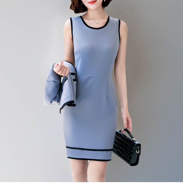 2018 business women pencil dress suits winter autumn skyblue jacket female outfits blazer + pencil dress office lady notched, White;black
2018 business women pencil dress suits winter autumn skyblue jacket female outfits blazer + pencil dress office lady notched, White;black