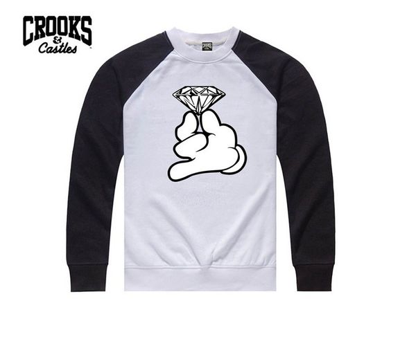 new fashion hip hop hoodies o-neck casual crooks and castles men sweatshirts ,size s-xxxl, Black
new fashion hip hop hoodies o-neck casual crooks and castles men sweatshirts ,size s-xxxl, Black