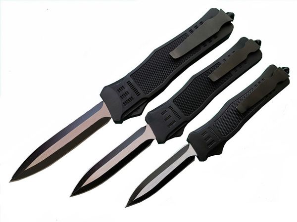 3 Size in one set A161 combat Dual action automatic knife Black Dagger Straight Edge EDC Tactical gift knives cut tool P878M Q
3 Size in one set A161 combat Dual action automatic knife Black Dagger Straight Edge EDC Tactical gift knives cut tool P878M Q