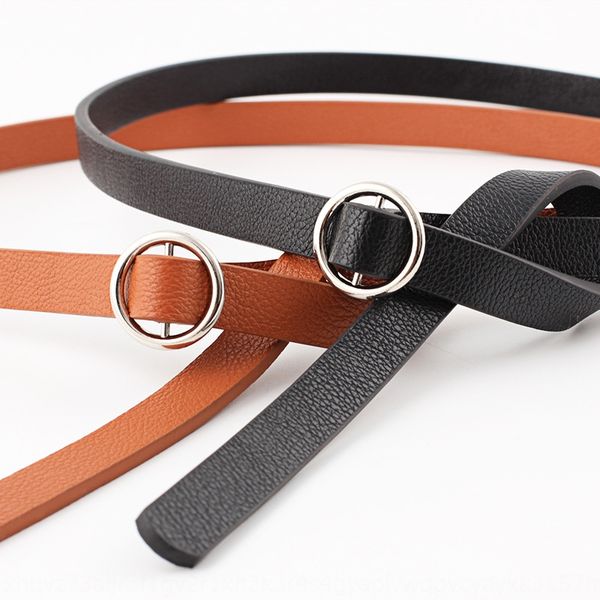 double fabric small round buckle women's jeans dress dress knot thin belt jeans perforated belt, Black;brown
double fabric small round buckle women's jeans dress dress knot thin belt jeans perforated belt, Black;brown