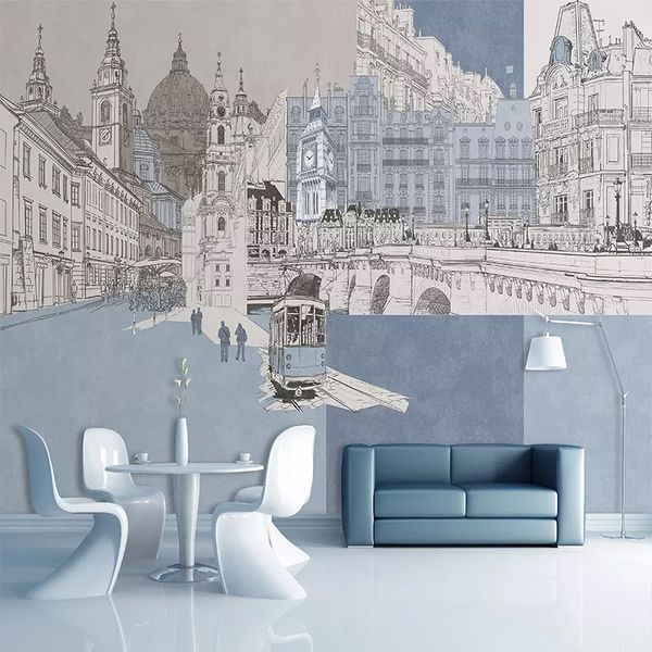 drop shipping custom mural modern hand-painted city architecture mural bedroom tv background wall decoration non-woven wallpaper
drop shipping custom mural modern hand-painted city architecture mural bedroom tv background wall decoration non-woven wallpaper
