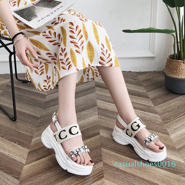 2019 summer new fashion shoes women open-toed leisure sandals comfortable platform shoes outdoor outdoor work shoes size35-39 c16, Black
2019 summer new fashion shoes women open-toed leisure sandals comfortable platform shoes outdoor outdoor work shoes size35-39 c16, Black