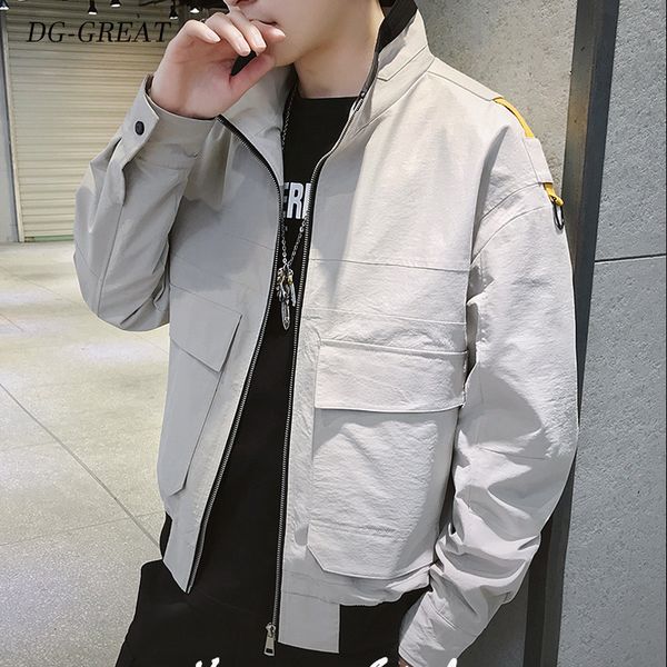 new spring autumn bomber hooded jacket men casual slim patchwork windbreaker jacket male outwear zipper thin coat brand, Black;brown
new spring autumn bomber hooded jacket men casual slim patchwork windbreaker jacket male outwear zipper thin coat brand, Black;brown