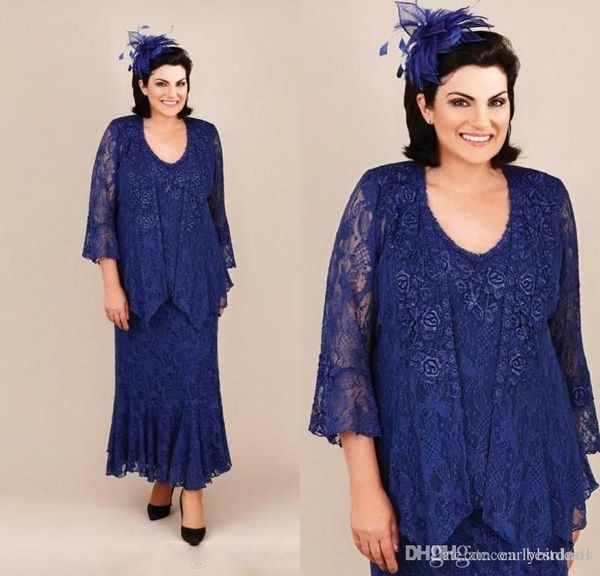2019 dark navy mother dresses two piece lace plus size mother of the bride gown prom party gown custom made bc2015, Black;red
2019 dark navy mother dresses two piece lace plus size mother of the bride gown prom party gown custom made bc2015, Black;red