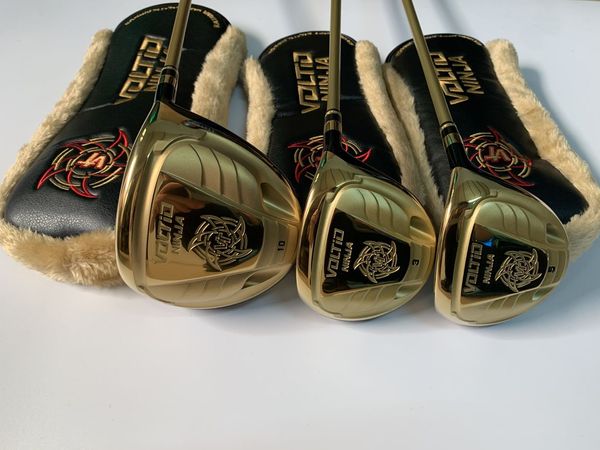 3pcs katana voltio ninja wood set katana ninja golf woods katana golf clubs driver + fairway woods graphite shaft with head cover
3pcs katana voltio ninja wood set katana ninja golf woods katana golf clubs driver + fairway woods graphite shaft with head cover