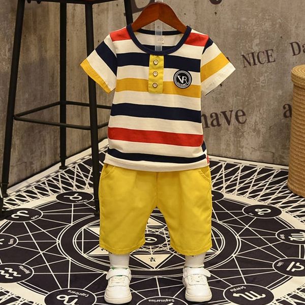 2020 new baby boys clothes set cotton short sleeve t-shirt shorts pant 2pcs 3-7t kids clothing suit for boy children summer t200526, White
2020 new baby boys clothes set cotton short sleeve t-shirt shorts pant 2pcs 3-7t kids clothing suit for boy children summer t200526, White