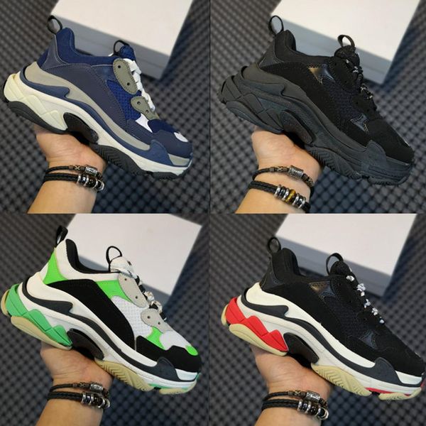 2020 designer triple s platform sneakers for men women chaussures paris 17fw triple black cream yellow men women platform schuhe shoes 36-45
2020 designer triple s platform sneakers for men women chaussures paris 17fw triple black cream yellow men women platform schuhe shoes 36-45
