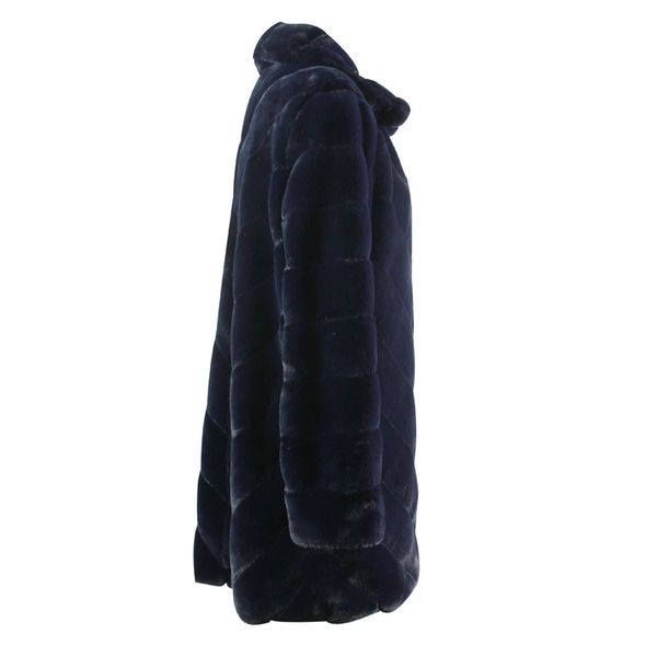 the new autumn and winter 2019 women's european and american leather grass jacket and long sections rex imitation fur fauxfurovercoat, Black
the new autumn and winter 2019 women's european and american leather grass jacket and long sections rex imitation fur fauxfurovercoat, Black
