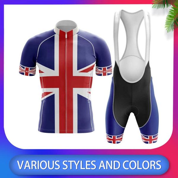 united kingdom team cycling clothing set bike jersey 19d gel mens ropa ciclismo bicycle summer cycling jersey bike shorts, Black;blue
united kingdom team cycling clothing set bike jersey 19d gel mens ropa ciclismo bicycle summer cycling jersey bike shorts, Black;blue