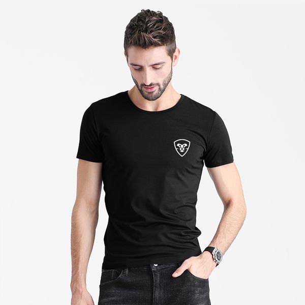 men's t-shirts sportswear fitness o-neck casual cotton bodybuilding gym, White;black
men's t-shirts sportswear fitness o-neck casual cotton bodybuilding gym, White;black