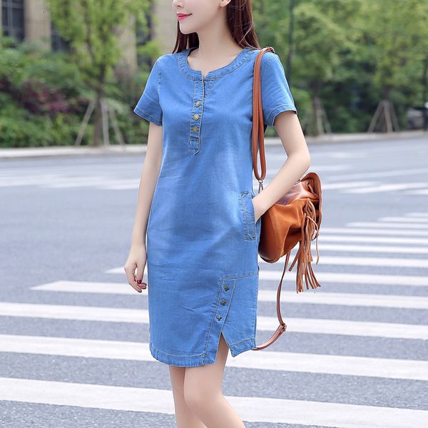 women designer dresses women clothing dress korean for women summer casual jeans dress pocket mini dress plus size designer clothes, Black;gray
women designer dresses women clothing dress korean for women summer casual jeans dress pocket mini dress plus size designer clothes, Black;gray