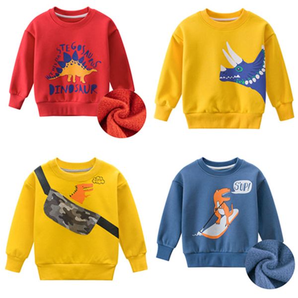 new cartoon dinosaur boys sweatshirts kids winter hoodies clothes 2-9years autumn children long sleeve shirts cotton velvet, Black
new cartoon dinosaur boys sweatshirts kids winter hoodies clothes 2-9years autumn children long sleeve shirts cotton velvet, Black