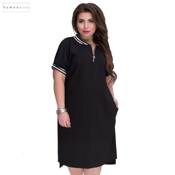 6xl dress 5xl plus size straight dresses women o neck zippers vestidos size summer casual loose red big designer clothes, Black;gray
6xl dress 5xl plus size straight dresses women o neck zippers vestidos size summer casual loose red big designer clothes, Black;gray