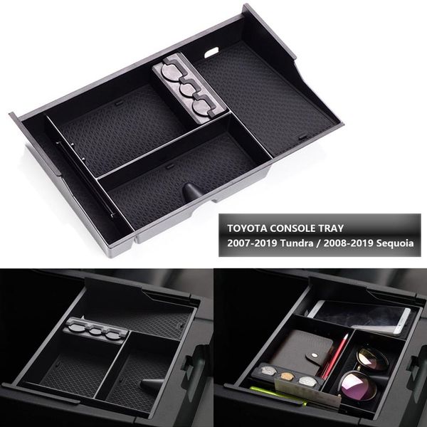 center console organizer tray for 2007-2019 / 2008-2019 sequoia insert abs armrest box secondary storage
center console organizer tray for 2007-2019 / 2008-2019 sequoia insert abs armrest box secondary storage
