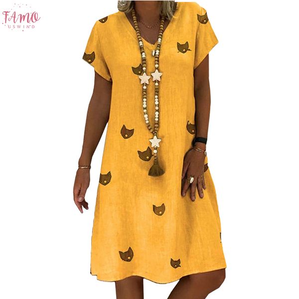 plus size s 5xl summer dress women bodycon dresses cotton print loose dress casual v neck dresses 2019 female sundress vestidos, Black;gray
plus size s 5xl summer dress women bodycon dresses cotton print loose dress casual v neck dresses 2019 female sundress vestidos, Black;gray