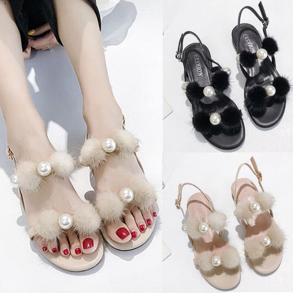 string bead shoes women women sandals buckle strap shoes square heel round toe casual party sandals zapatos mujer 2020, Black
string bead shoes women women sandals buckle strap shoes square heel round toe casual party sandals zapatos mujer 2020, Black