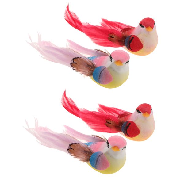 4x artificial foam feather bird craft mini bird for home ornaments wedding party diy crafts arts gift
4x artificial foam feather bird craft mini bird for home ornaments wedding party diy crafts arts gift