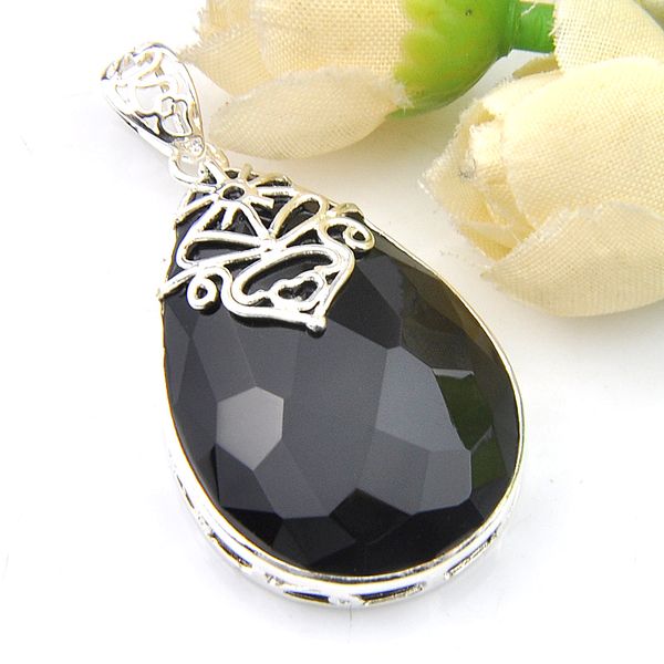 luckyshine 925 sterling silver plated huge natural black onyx water drop pendants for woman men lovers pendants jewelry 1.58inch i
luckyshine 925 sterling silver plated huge natural black onyx water drop pendants for woman men lovers pendants jewelry 1.58inch i