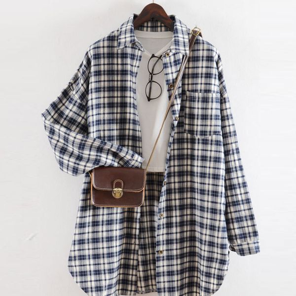 blouses woman 2019 plaid shirt women loose casual blusa shirts femme long sleeve cool women harajuku blusas mujer plus size, White
blouses woman 2019 plaid shirt women loose casual blusa shirts femme long sleeve cool women harajuku blusas mujer plus size, White