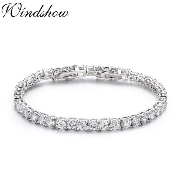 5mm 925 sterling silver full round 3a cz stone tennis bracelets for women pulseras pulseira bracelete jewelry bileklik bracciali c19021501, Black
5mm 925 sterling silver full round 3a cz stone tennis bracelets for women pulseras pulseira bracelete jewelry bileklik bracciali c19021501, Black
