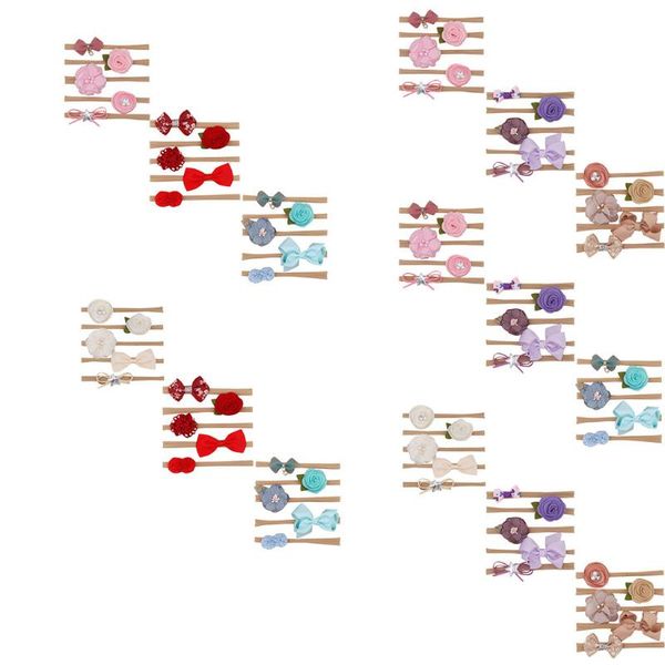 15pcs kids floral headband girls baby elastic bowknot accessories hairband set newborn pgraphy child hair accessories m140#, Slivery;white
15pcs kids floral headband girls baby elastic bowknot accessories hairband set newborn pgraphy child hair accessories m140#, Slivery;white