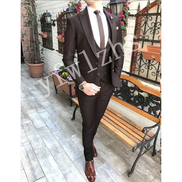 classic one button handsome groomsmen peak lapel groom tuxedos men suits wedding/prom man blazer ( jacket+pants+vest+tie) w53, Black;gray
classic one button handsome groomsmen peak lapel groom tuxedos men suits wedding/prom man blazer ( jacket+pants+vest+tie) w53, Black;gray