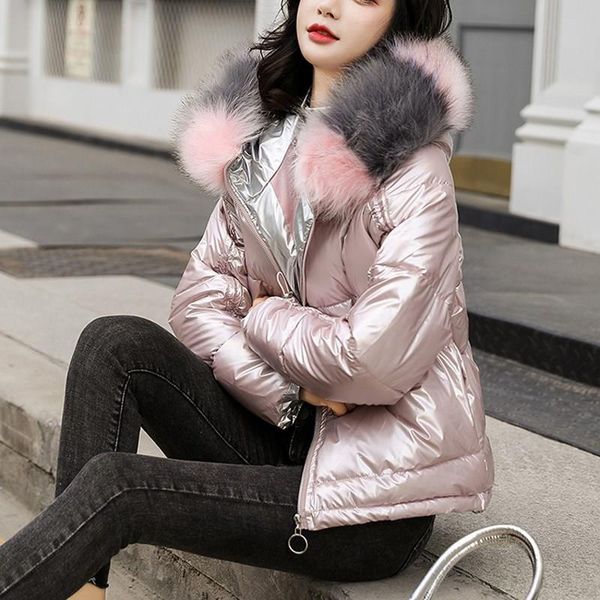 women winter jackets coats hooded real fur coat female autumn natural fur warm puffer coats short ladies thick parkas, Black
women winter jackets coats hooded real fur coat female autumn natural fur warm puffer coats short ladies thick parkas, Black