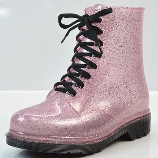 women boots transparent waterproof colorful spring autumn shoes rain boot woman leopard print ankle boots, Black
women boots transparent waterproof colorful spring autumn shoes rain boot woman leopard print ankle boots, Black