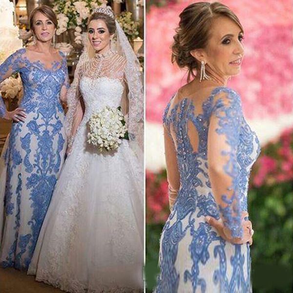 mother of the bridal dresses 2020 new scoop neck long sleeve lace applique floor length illusion formal evening gowns prom dress, Black;red
mother of the bridal dresses 2020 new scoop neck long sleeve lace applique floor length illusion formal evening gowns prom dress, Black;red