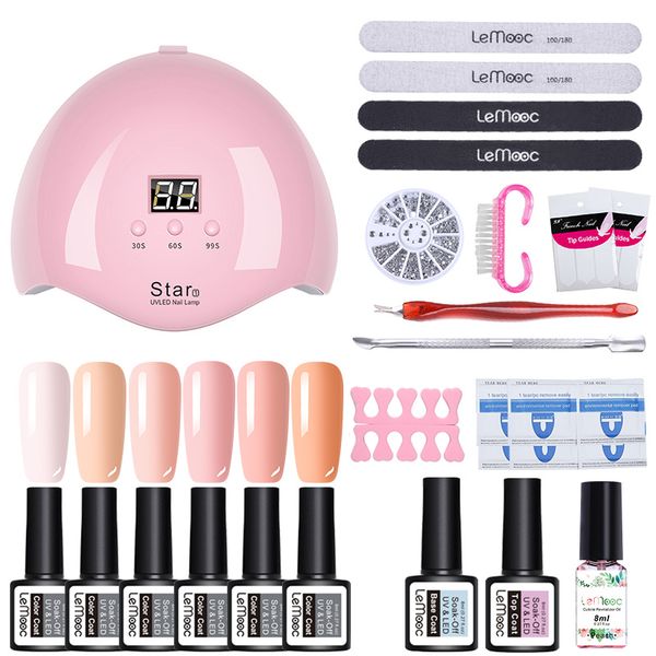 nail art tool set with 6 pcs nail gel polish kit soak off base coat buffer with uv led curing lamp for manicure tools, Silver
nail art tool set with 6 pcs nail gel polish kit soak off base coat buffer with uv led curing lamp for manicure tools, Silver