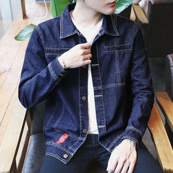 men's jackets denim jeans jacket men casual cowboy slim coat outwear hip hop retro jakcets chaqueta hombre, Black;brown
men's jackets denim jeans jacket men casual cowboy slim coat outwear hip hop retro jakcets chaqueta hombre, Black;brown