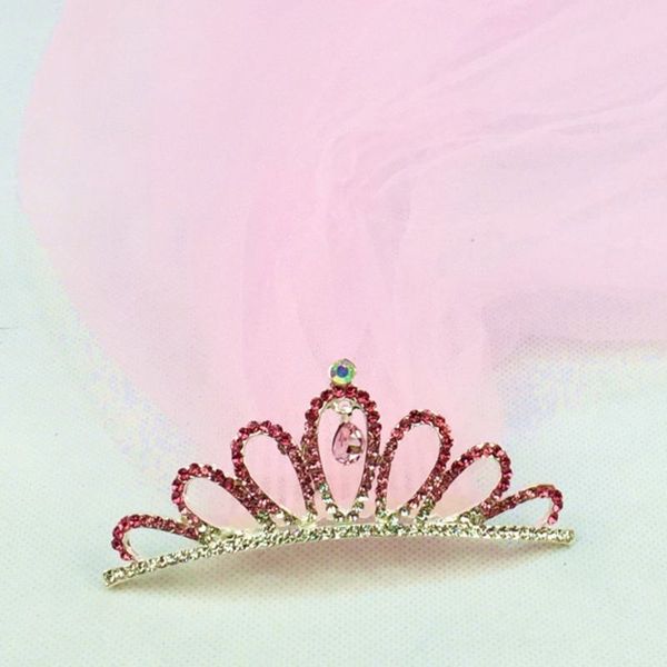 flower girls first communion mesh veil headband with gradient colored rhinestone tiara crown ruffles veil wedding party headwear
flower girls first communion mesh veil headband with gradient colored rhinestone tiara crown ruffles veil wedding party headwear