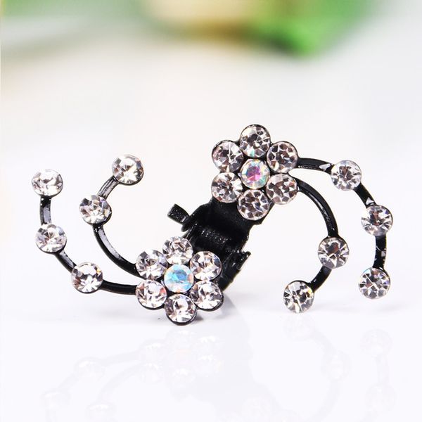 6pcs/1 pack wedding bridal hair claws women mini headwear rhinestone snowflake hair clips flower hairpins hair accessorie, Slivery;white
6pcs/1 pack wedding bridal hair claws women mini headwear rhinestone snowflake hair clips flower hairpins hair accessorie, Slivery;white