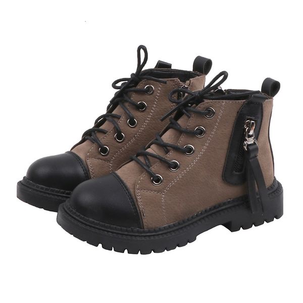 cnfsnj kids shoes 2019 winter baby girls fashion warm shoes children leather ankle boots boys brand martin boots, Black;grey
cnfsnj kids shoes 2019 winter baby girls fashion warm shoes children leather ankle boots boys brand martin boots, Black;grey