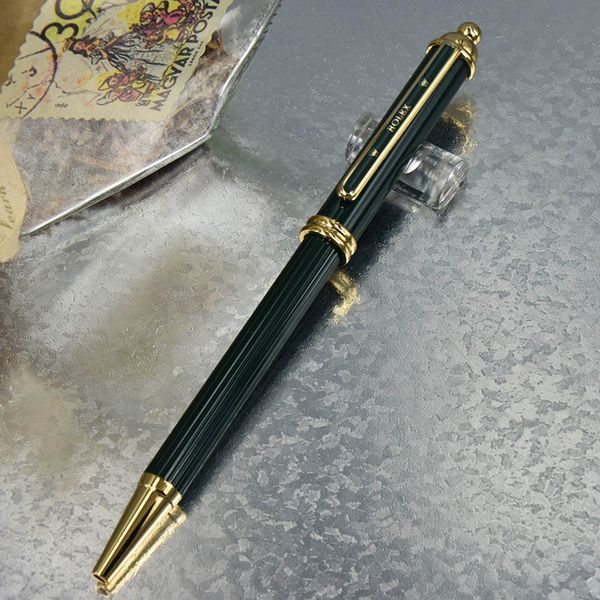 luxury ballpoint pen metal crown towers head green drawing style golden clip ballpoint pen for business office and school, Blue;orange
luxury ballpoint pen metal crown towers head green drawing style golden clip ballpoint pen for business office and school, Blue;orange