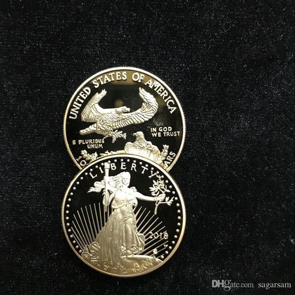 20 pcs non magneitc the in god trust om 2018 real gold plated liberty souvenir coin 32.6 mm in diameter american ing
20 pcs non magneitc the in god trust om 2018 real gold plated liberty souvenir coin 32.6 mm in diameter american ing