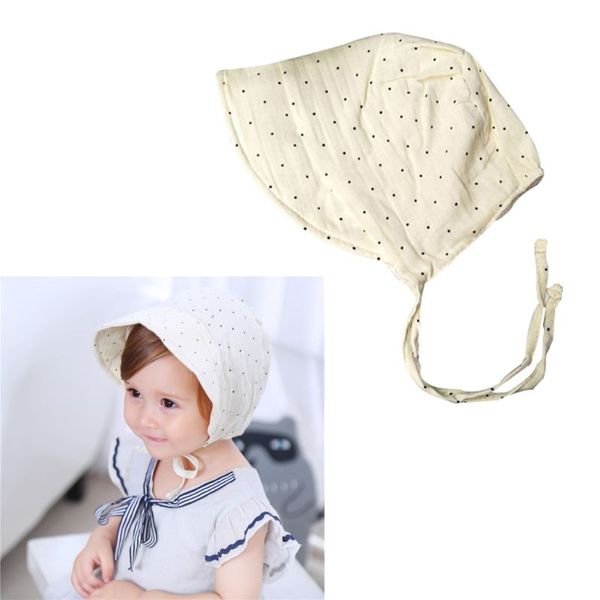 новый dot хлопок детские hat summer infant урожай bonnet hat для девочек регулируемое детские 0-2 лет, Yellow
новый dot хлопок детские hat summer infant урожай bonnet hat для девочек регулируемое детские 0-2 лет, Yellow