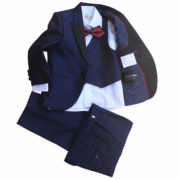 High Quality Gentleman Style Costume Flower Boys Prom Suit Tailor Formal Party Show Suits Jacket Vest Pants Tie Clothing Set
High Quality Gentleman Style Costume Flower Boys Prom Suit Tailor Formal Party Show Suits Jacket Vest Pants Tie Clothing Set