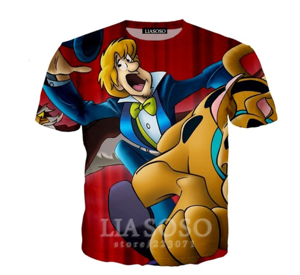 2019 fashion men women 3d printing classic cartoon anime scooby doo t shirt fashion summer short sleeve hip hop style q946, White;black
2019 fashion men women 3d printing classic cartoon anime scooby doo t shirt fashion summer short sleeve hip hop style q946, White;black