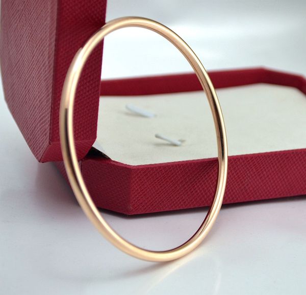 new fashion single circle titanium steel rose gold bracelet men and women couple bracelet gold silver bangle for women, Black
new fashion single circle titanium steel rose gold bracelet men and women couple bracelet gold silver bangle for women, Black